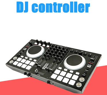 BLACKNOTE DJ MIDI controller for playing sound mixer console audio players dj mixer. DJ Mix