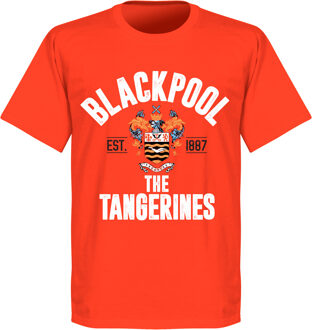Blackpool Established T-Shirt - Oranje - XL