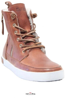 Blackstone Damesschoenen veterlaarsjes Bruin - 39