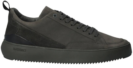 Blackstone Daxton Zwarte Sneakers Blackstone , Gray , Heren - 45 Eu,42 Eu,43 Eu,44 Eu,41 EU