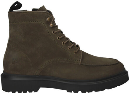 Blackstone Halfhoge veterschoenen Groen - 43