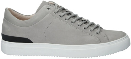 Blackstone Heren Veterschoenen Blackstone Blackstone Pm56 Silver Scone Grijs - Maat 45