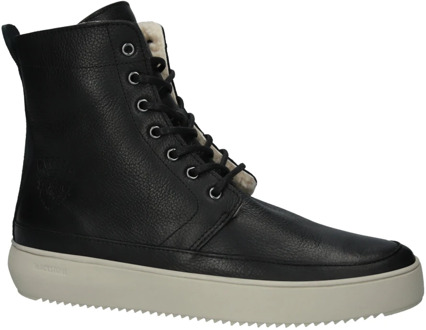 Blackstone Hoge Sneaker - Aspen Miles Blackstone , Black , Heren - 44 Eu,45 Eu,42 Eu,43 EU