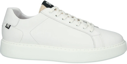 Blackstone Luxe Witte Lage Sneaker Blackstone , White , Heren - 40 Eu,45 Eu,41 Eu,44 EU