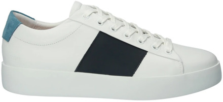 Blackstone Wit Marine Sneaker - Laag Blackstone , White , Heren - 44 Eu,41 Eu,40 Eu,42 Eu,46 Eu,43 Eu,45 EU
