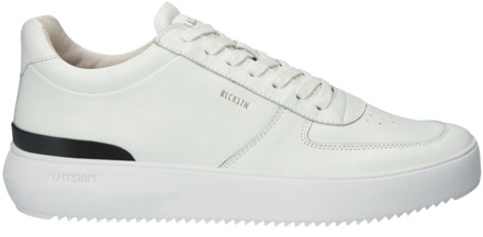 Blackstone Witte Mid Sneaker voor Mannen Blackstone , White , Heren - 45 Eu,49 Eu,42 Eu,44 Eu,50 Eu,43 Eu,40 Eu,41 EU