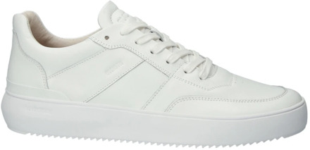 Blackstone Witte Sneaker - Laag Model Blackstone , White , Heren - 43 Eu,44 Eu,47 Eu,46 Eu,42 Eu,48 Eu,41 Eu,45 Eu,40 EU