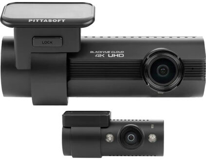 Blackvue DR970X-2CH IR plus 4K UHD 2-kanaals dashcam, 128 GB Dashcam