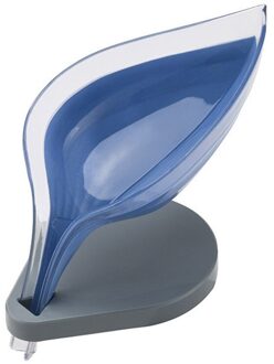 Blad Vormige Bar Zeep Spons Houder Lade Thuis Badkamer Wc Zeep Afvoer Rack Met Sukkels