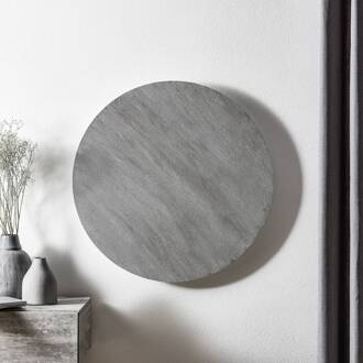 Blade LED wandlamp, betonlook, Ø 59 cm gestructureerd beton grijs