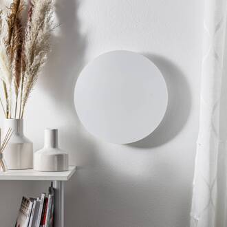 Blade LED wandlamp, mat wit, Ø 34 cm