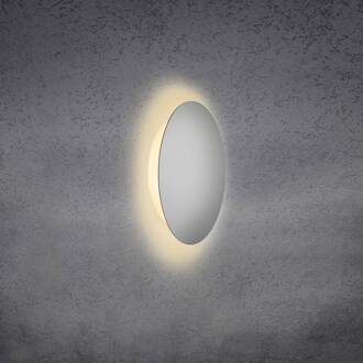 Blade LED wandlamp, mat zilver, Ø 24 cm mat zilver geanodiseerd