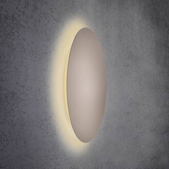 Blade LED wandlamp, taupe, Ø 79 cm taupe geëloxeerd