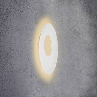 Blade Open LED wandlamp, wit, Ø 59 cm mat wit