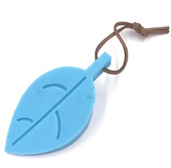 Bladeren Siliconen Rubber Deur Stop Stoppers Deur Blok Kinderen Anti-Map Hand Veiligheid Deur Kaart Opknoping Deur Stop Blauw