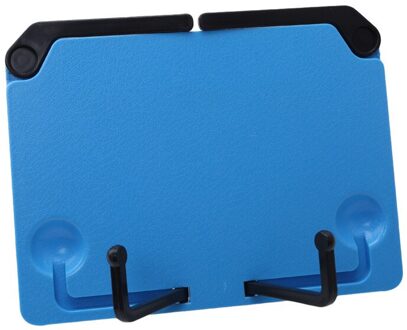 Bladmuziek Stand Draagbare Bureau Muziek Boek Stand Houder Klaptafel Top Vel Traning Tackle Instrument Universele Gitaar Stand blauw