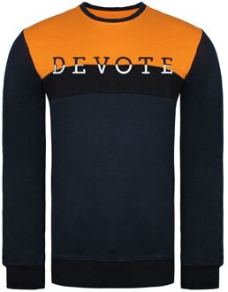 Blake Heren Zwarte/Navy Sweater