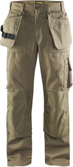 Blaklader - 15301860 | Werkbroek met kniestukken Khaki - NL:54 BE:48