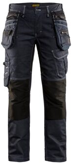 Blaklader Dames Werkbroeken 79901141 Dames Werkbroek X1900 Marineblauw/ZwartNL:34 BE:34