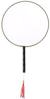 Blank Kinderen Tekening Fan Kinderen Kleuterschool Puzzel Kunst Schilderen Materialen Diy Handgemaakte Schilderij Paleis Fan Ronde Fan