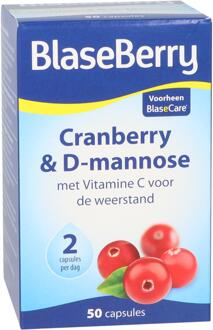 Blasecare Cranberry Extract & Vitamine C - 50 tabletten
