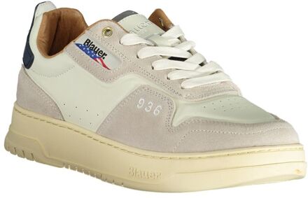 Blauer 936 Leren Sneakers Casual Stijl Ivoor - EU 40