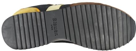 Blauer Classic Sneakers Multicolor Suède - maat Bruin