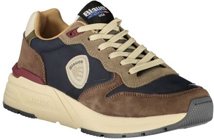 Blauer Comfortabele Casual Sneakers - maat EU 44 Donkerblauw