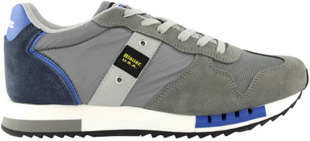 Blauer Grijze/Blauwe Sneakers voor Heren Blauer , Gray , Heren - 42 Eu,40 Eu,41 EU