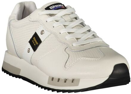 Blauer Hardloopschoenen met Veters Ivoor