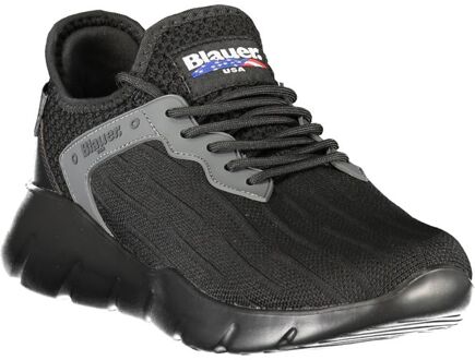 Blauer Laarzen met Veters Zwart - EU 44