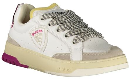 Blauer Lage Fashion Sneakers - maat EU 38 Wit