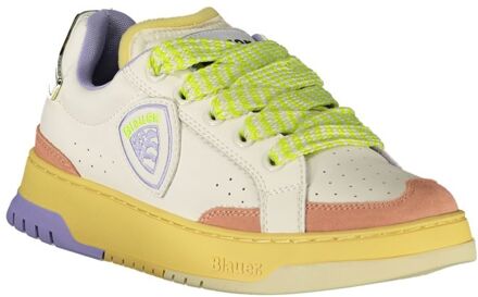 Blauer Lage Sneakers - maat EU 40 Ivoor
