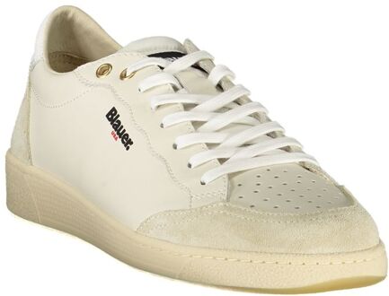 Blauer Lage Top Kleurrijke Sneakers Ivoor - EU 40