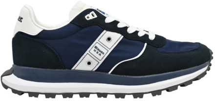 Blauer Navy Sneakers S3Nash01 Blauer , Multicolor , Heren - 41 Eu,40 Eu,43 Eu,45 Eu,44 Eu,42 EU