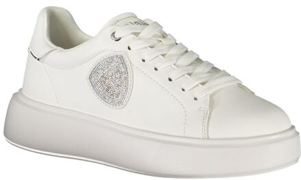 Blauer Platform Zolen Sneakers - maat Wit