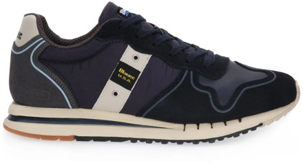 Blauer Quartz Sneakers voor Heren Blauer , Blue , Heren - 44 Eu,43 EU
