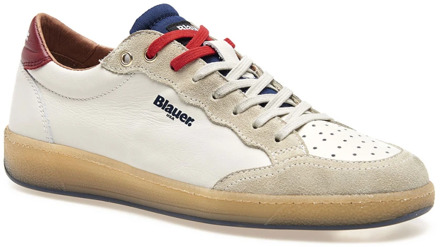 Blauer Sneakers Blauer , White , Heren - 44 Eu,45 EU