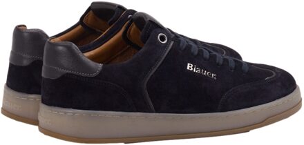 Blauer Sneakers Donkerblauw