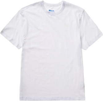 Blauer T-Shirts Blauer , White , Heren - 2Xl,Xl,L,M,S