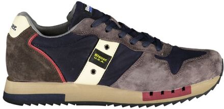 Blauer USA Sneakers Casual Suède Schoenen - maat EU 41 Donkergrijs