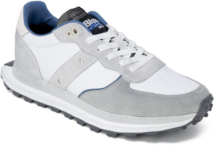 Blauer Usa Sneakers Grijs Suède Wit - EU 44