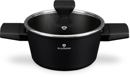Blaumann Black Silver Braadpan Ø20cm zwart