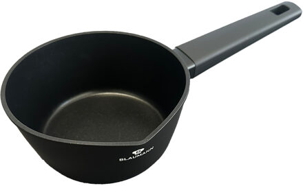 Blaumann Black Silver Steelpan Ø16cm zwart