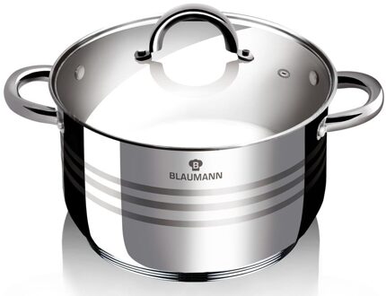 Blaumann Kookpan Gourmet Line 20cm zilver