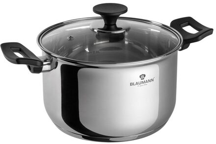 Blaumann Kookpan Gourmet Line 20cm zilver