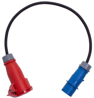 Blaupunkt Verloopkabel Draagbare Lader Cee Rood-blauw