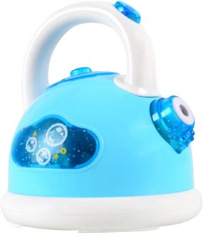 Blauw-Automatische Bubble Blazen Machine Voor Kinderen Waterkoker Bubble Machine