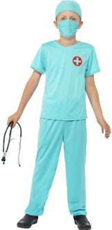 Blauw Chirurg Pakje Kinderen - Maat L