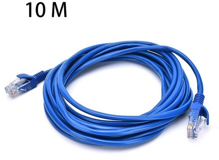 Blauw Ethernet Internet Lan CAT5e Netwerk Kabel Voor Computer Modem Router 10 M
